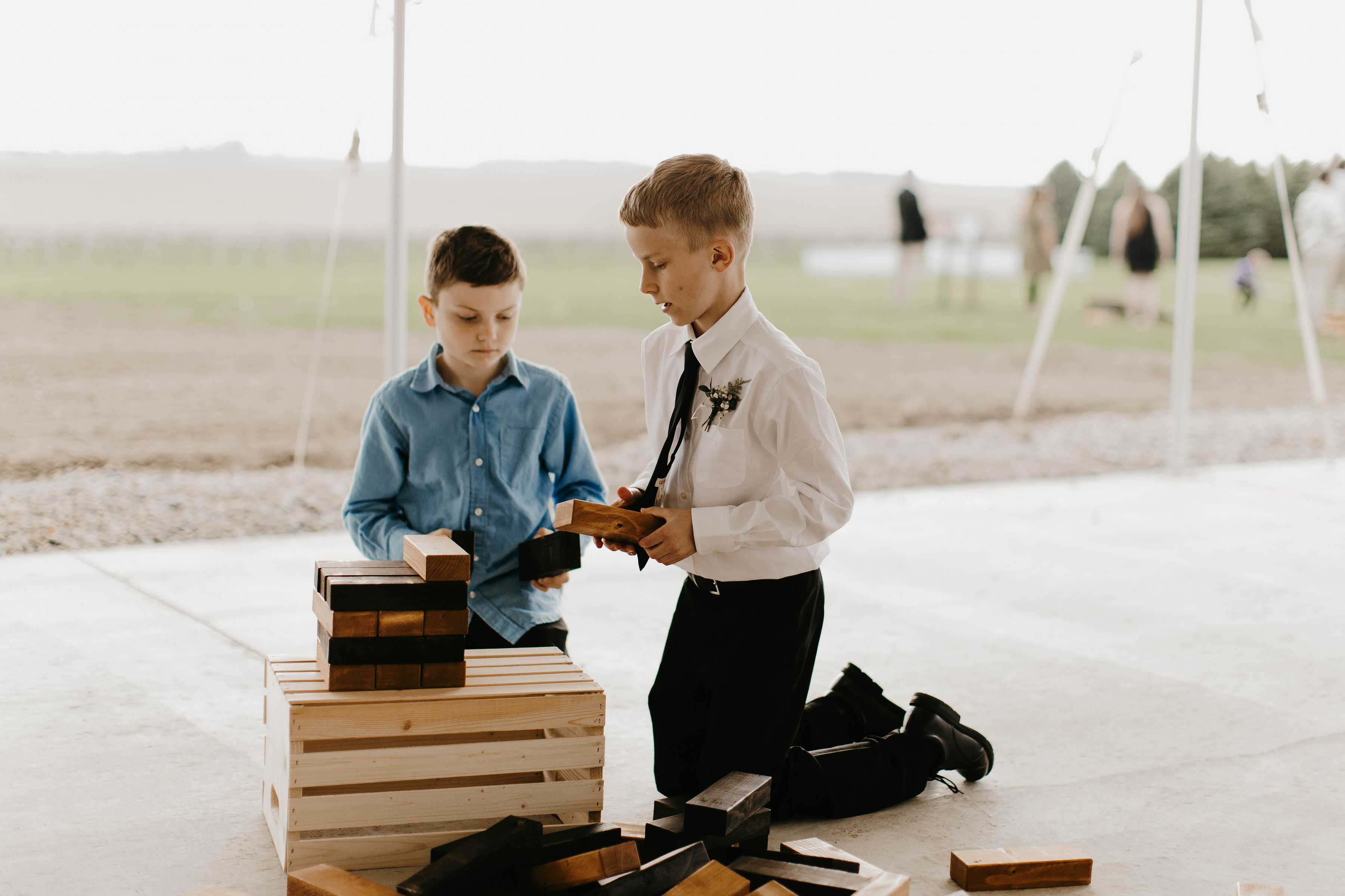 Garness Games - Giant Tumbling Blocks - Game Rental