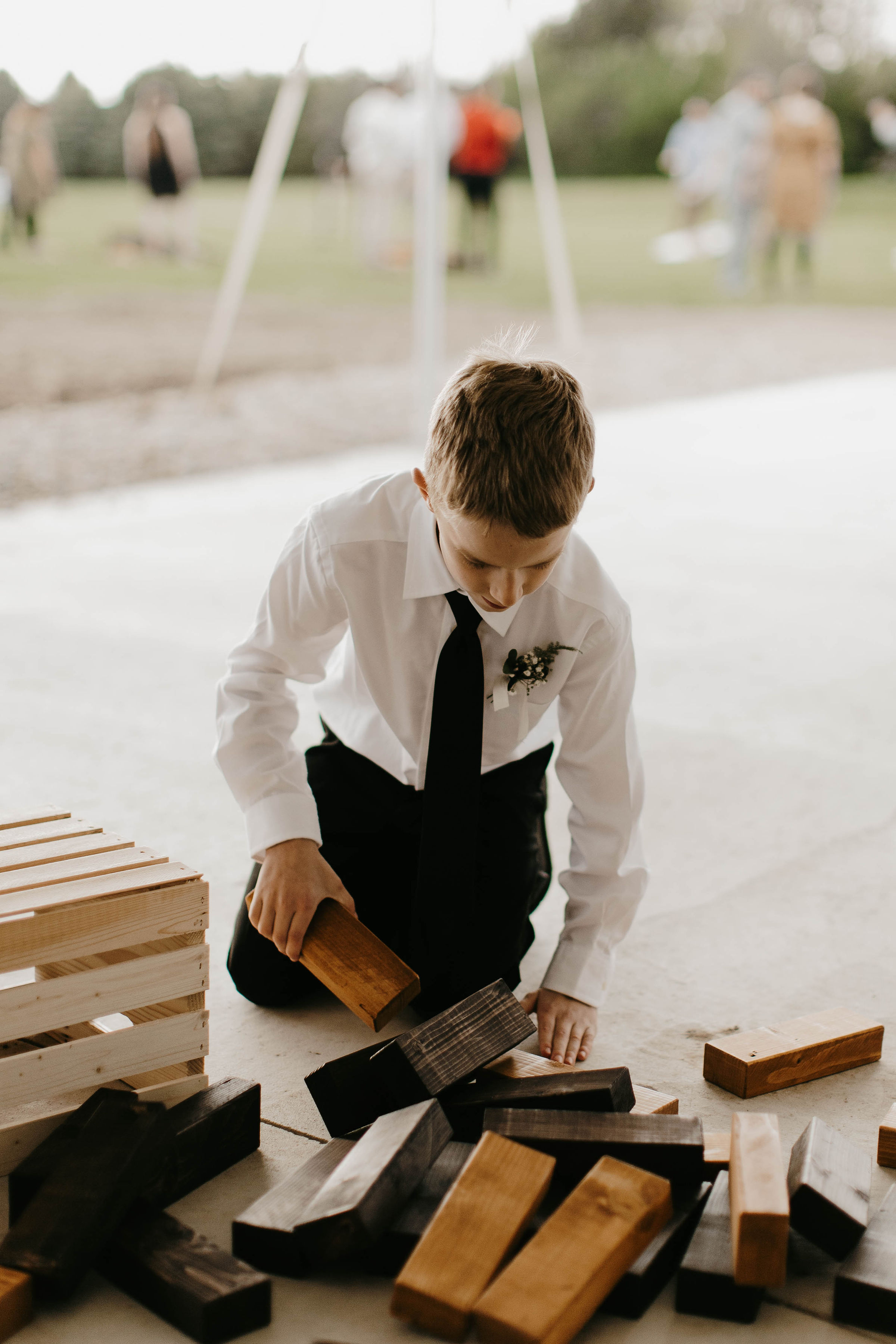 Garness Games - Giant Tumbling Blocks - Game Rental