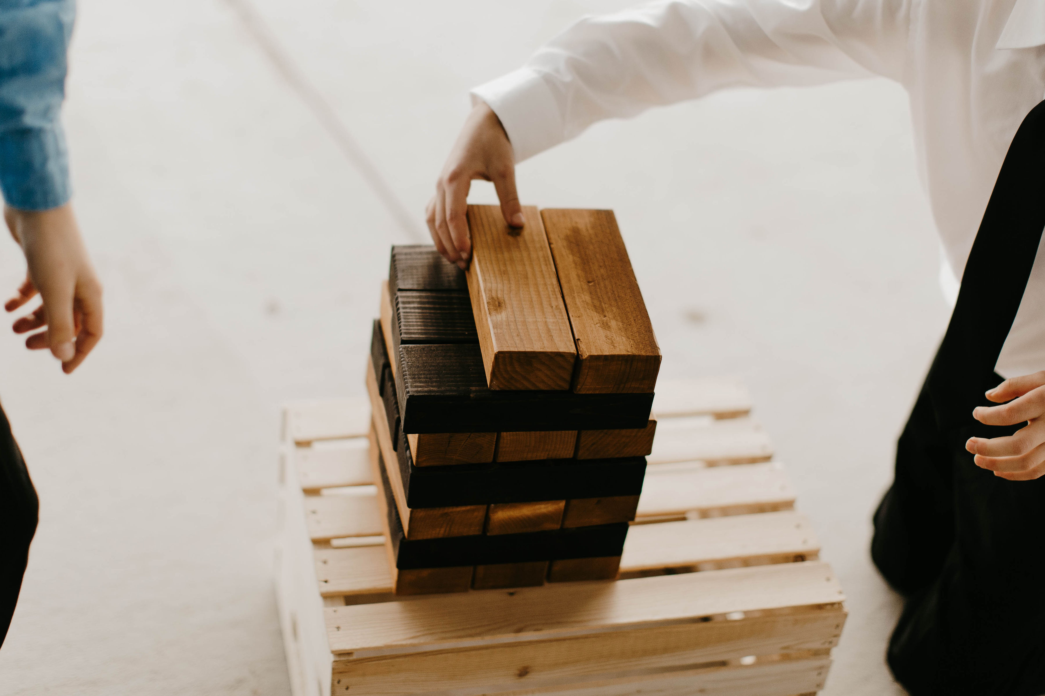Garness Games - Giant Tumbling Blocks - Game Rental