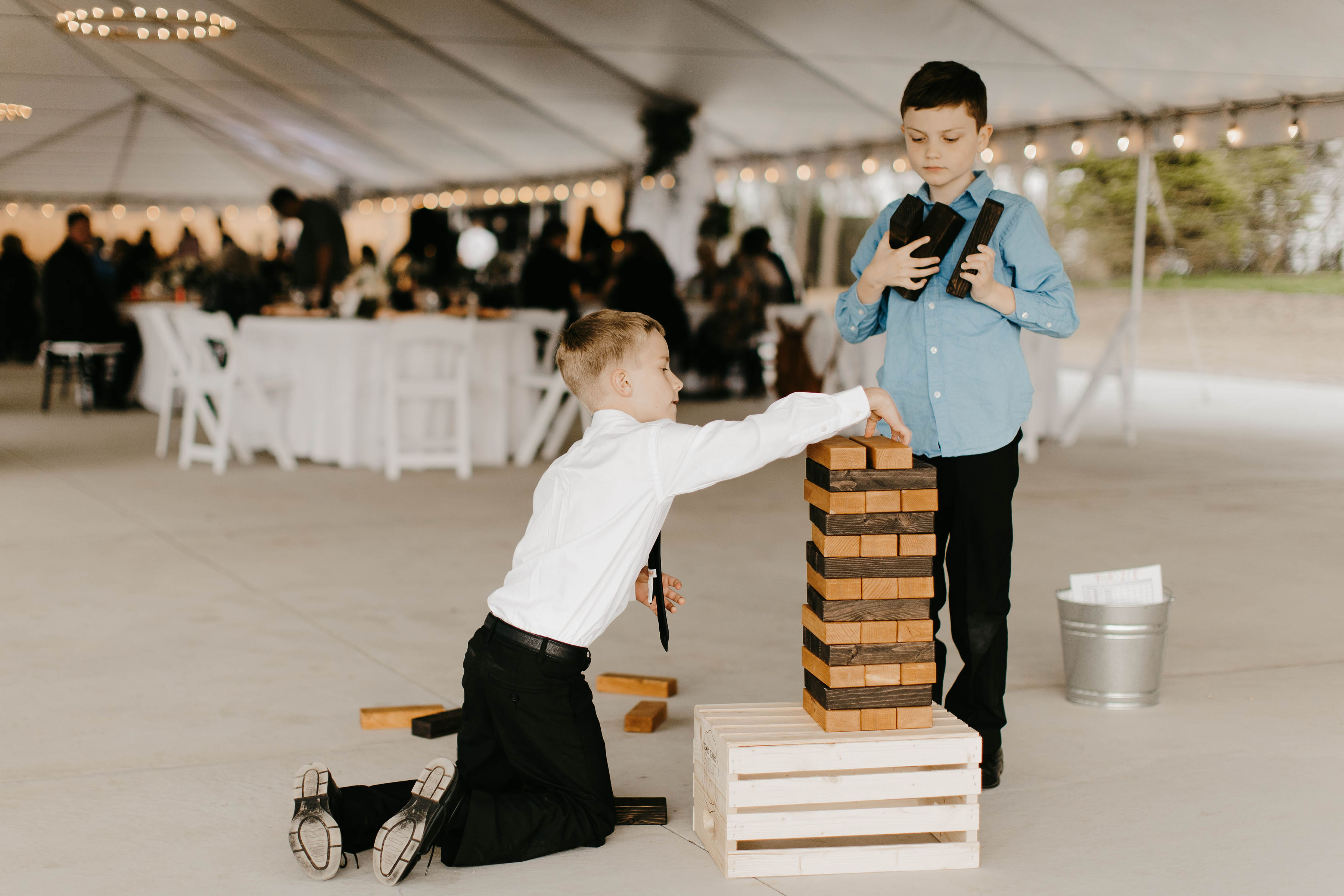 Garness Games - Giant Tumbling Blocks - Game Rental